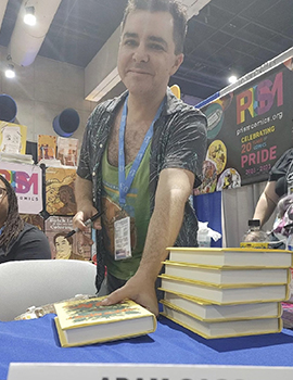 Adam Sass Signing Books Photo